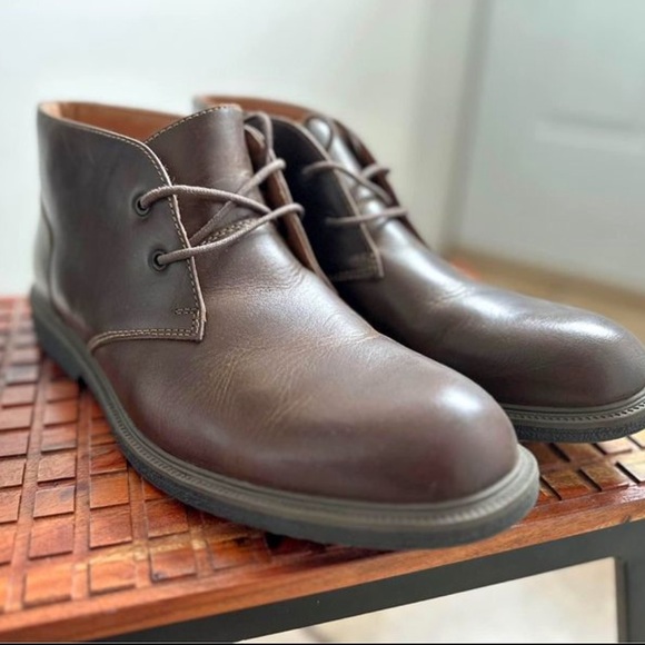 G.H. Bass Men's Brown Radley Shoes - Picture 1 of 4